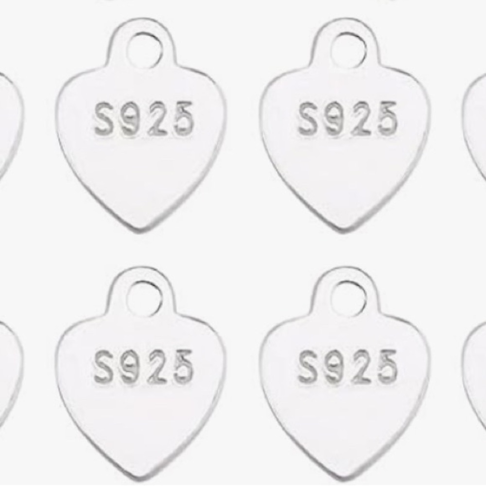 Silver Heart S925 Charms